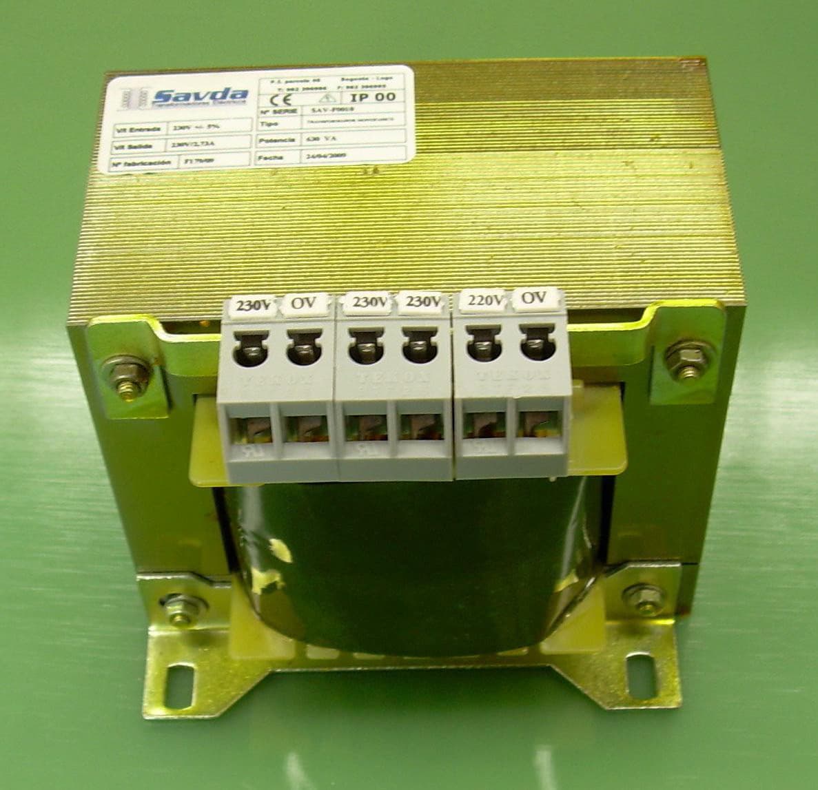 Single-phase transformers