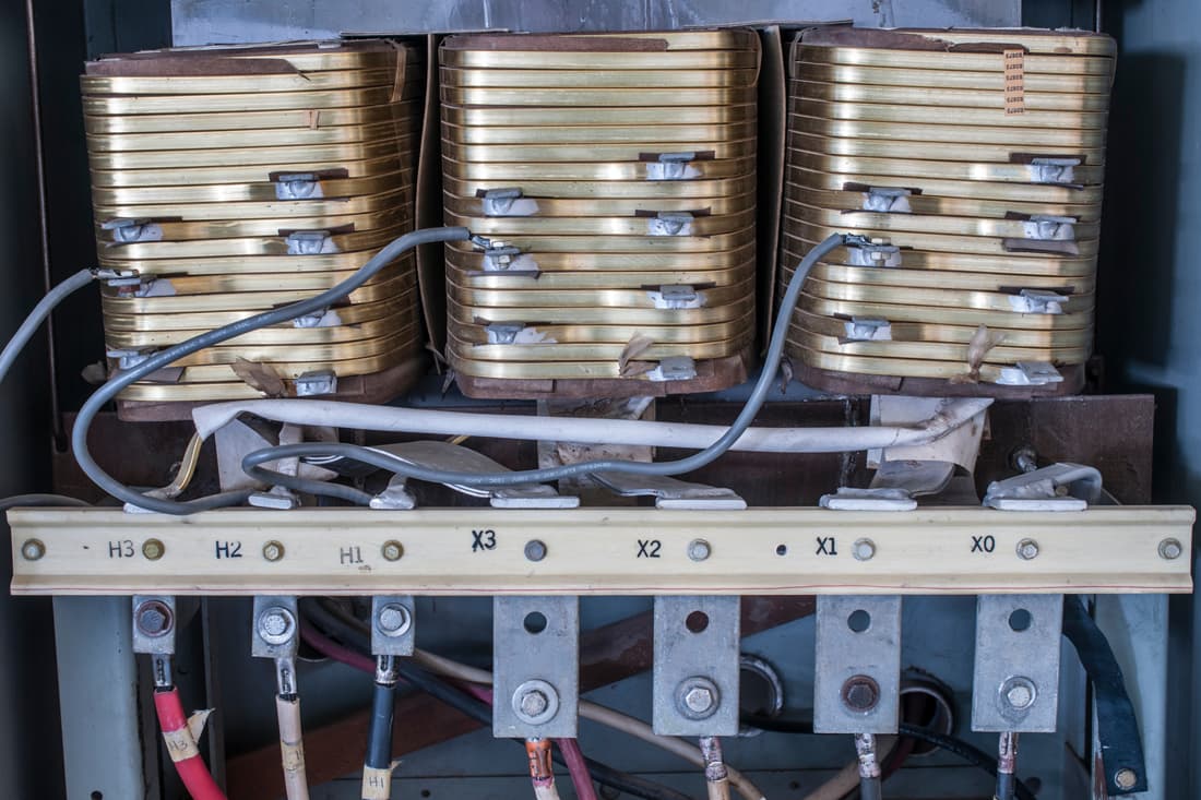 repair of dry transformers